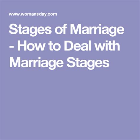 The 5 Stages Of A Marriage Marriage Dating Marriage Marriage Advice