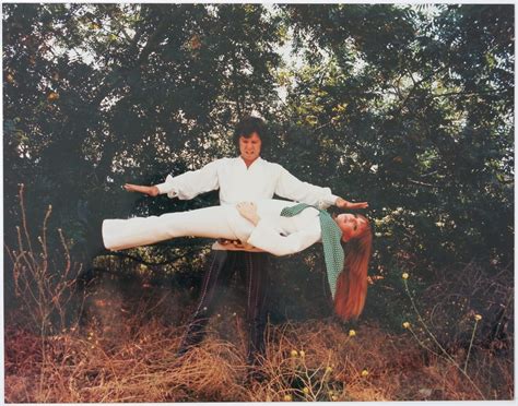 Jim Morrison Doors Color X Photograph Of Morrison Levitating Pamela Courson