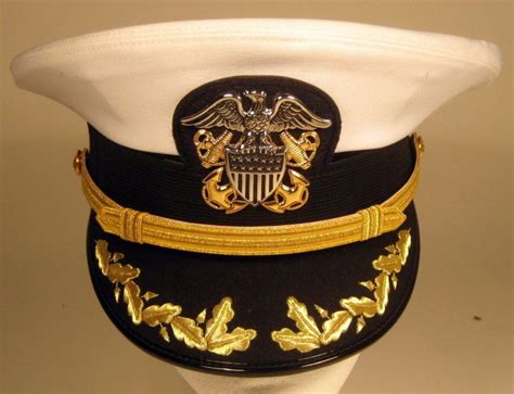 √ Military Officer Hat Va Navy Usa