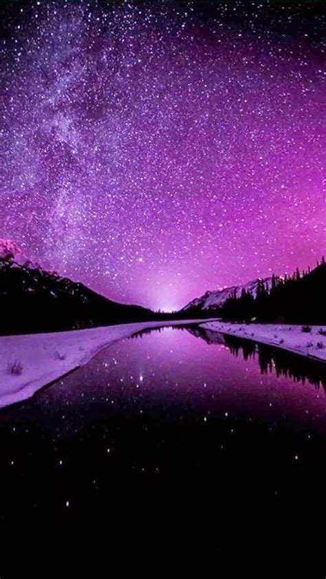 Pin Oleh Britani Marie Di Foto Night Langit Astronomi Violet