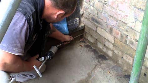 This will produce a water and vapour proof joint. Easy how to do external damp proofing DPC to create a ...