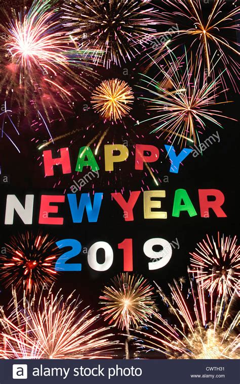 Happy New Year 2019 Stock Photo 50327397 Alamy