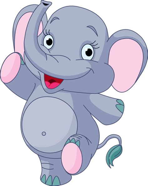 Baby Elephant Cartoon Png