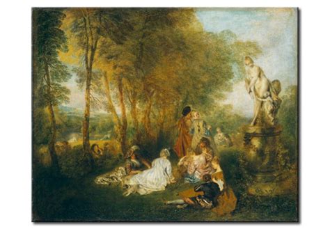 Riproduzione Festival Of Love Antoine Watteau Quadri Famosi