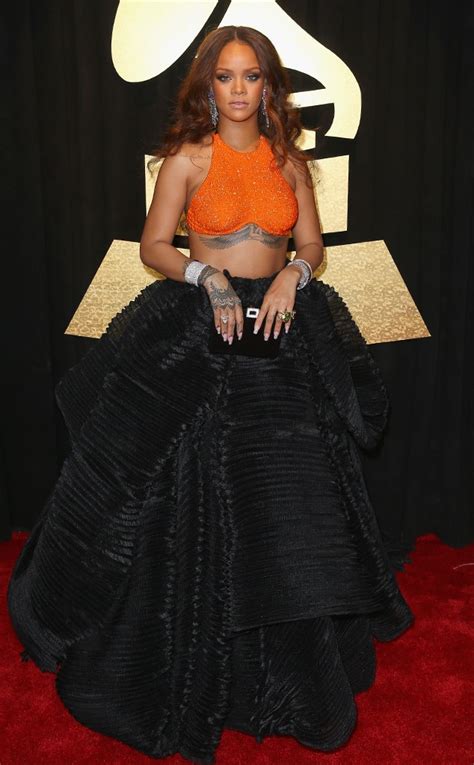 Rihanna From Grammys 2017 Best Dressed Celebs E News