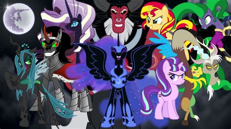 Mlp Equestria Villains Season 1 5 Wallpaper By Thef5deviants On Deviantart