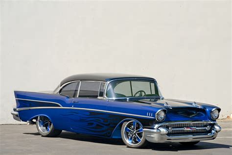 1957 Chevrolet Bel Air American Racing Burnout Custom Wheel Pros