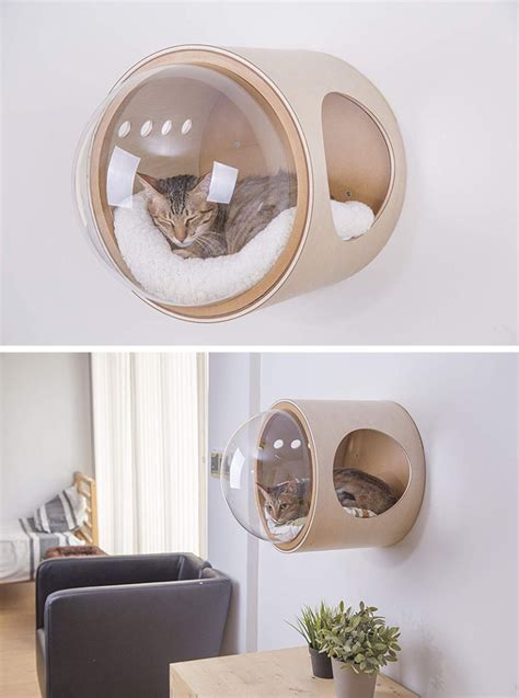 Spaceship Inspired Modern Cat Beds Are A Thing Now