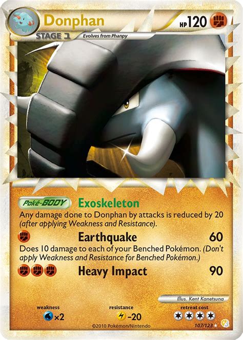 Donphan · Heartgold And Soulsilver Hs 107 ‹ Pkmncards