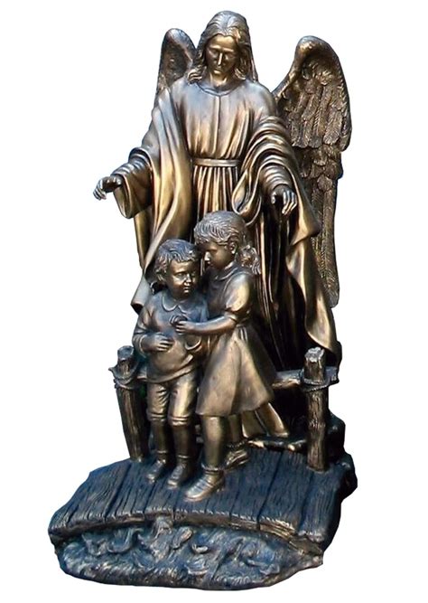 Guardian Angel On Bridge Statue Fiat Imports