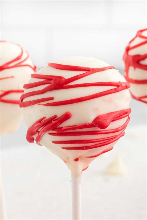 Red Velvet Cake Pops Desserts On A Dime