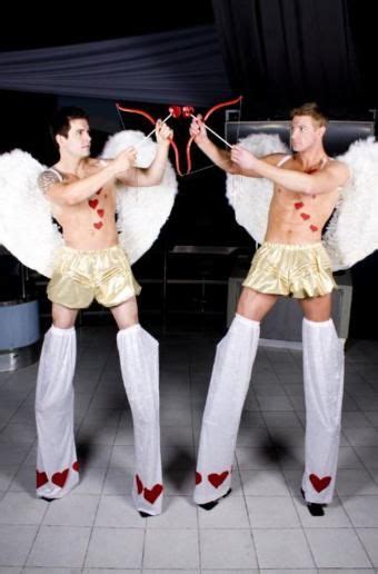 Male Cupid Stilts Will Meet And Greet Your Guests And Provide Valentines