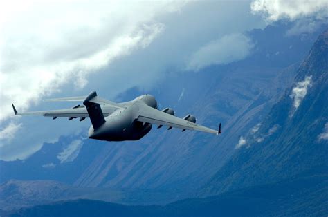 He has the model with. C-17 over Alaska