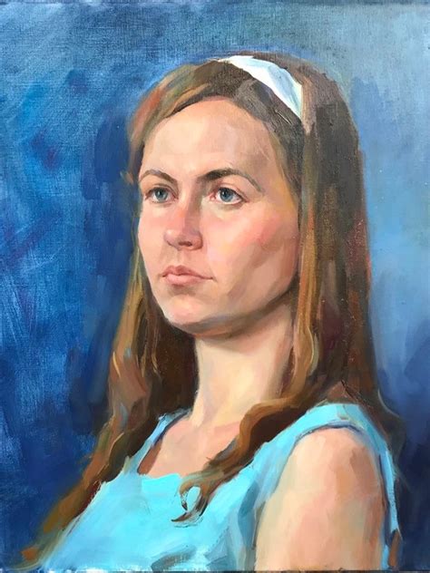 Custom Portrait Oil Painting Etsy