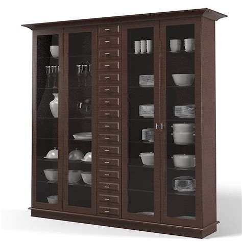 You can use this on cabinets that you want to use for display purposes. siematic display cabinet obj