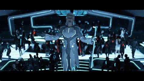 Tron Legacy Zuse Chapter Fight And Elevator Fall Scenes