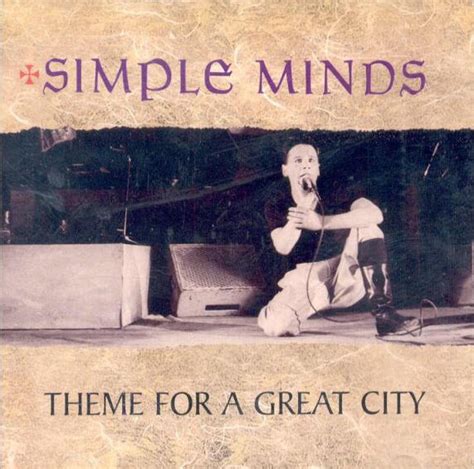 Theme For A Great City De Simple Minds 2005 Maxi X 1 Upbeat