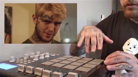 Lil Peep X Tracy White Wine Making A Beat In 1 Minute Youtube