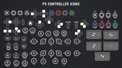 Controller Buttons Pack V1 In 2d Assets Ue Marketplace