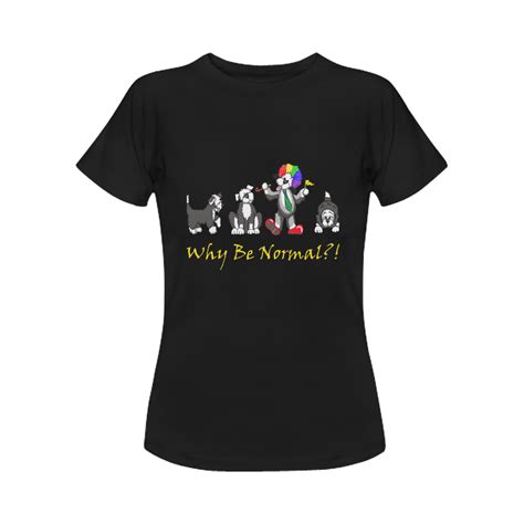 why be normal black women s classic t shirt black women classic t shirts normal english