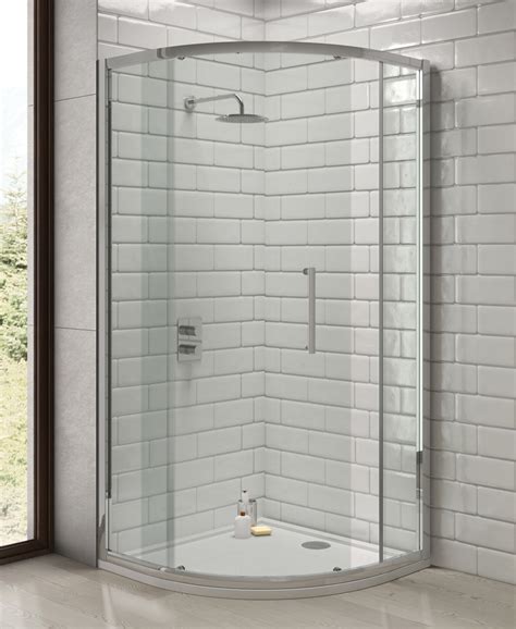 Quadrant Enclosures Rival 8mm 900 Quadrant Single Door Shower Enclosure