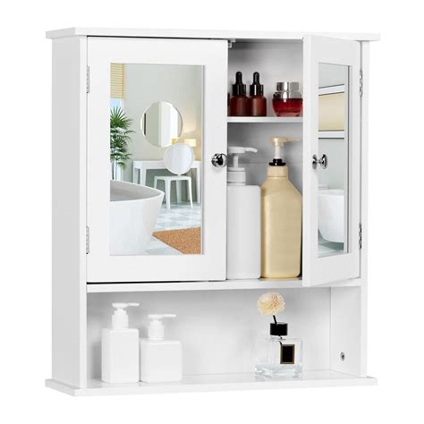 Buy Yaheetech Bathroom Cabinet Wall Ed Storage Cabinet Modern Toilet