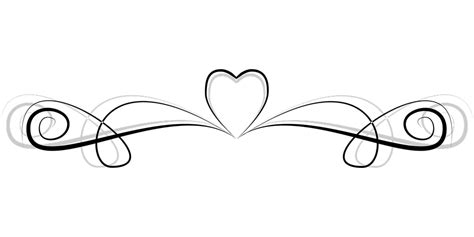 Find & download free graphic resources for line art. Free vector graphic: Ornament, Heart, Valentine'S Day ...