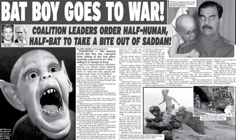 Bat Boy Hillary Clintons Alien Baby And A Tabloids Glorious Legacy