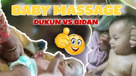 Baby Massage Mbah Dukun Vs Tante Bidan Youtube