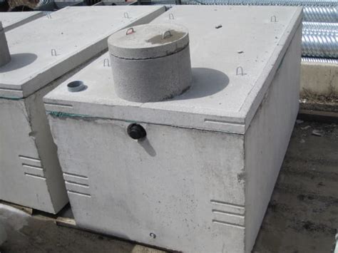 5500 Gallon Reinforced Precast Concrete Cistern Made In Ohio Chegospl