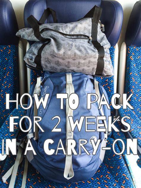 How To Pack For Two Weeks In A Carry On Carry On Packing For Europe