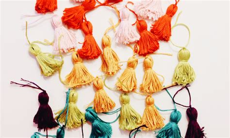 Diy Embroidery Floss Tassels Musings From Grace