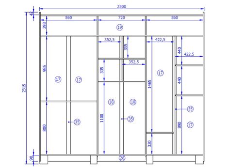Maybe you would like to learn more about one of these? Dimensions for closet design - Best Design Ideas