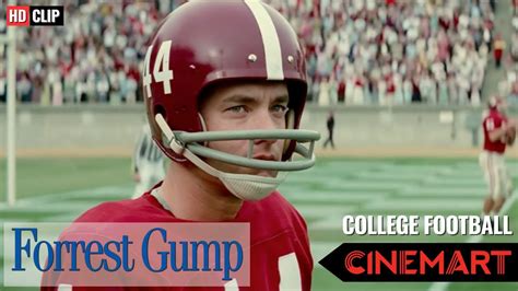 forrest gump 1994 forrest plays college football forrest runs in college hd youtube