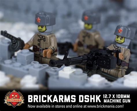 New Release Brickarms Dshk 127 X 108mm Machine Gun Brickmania Blog