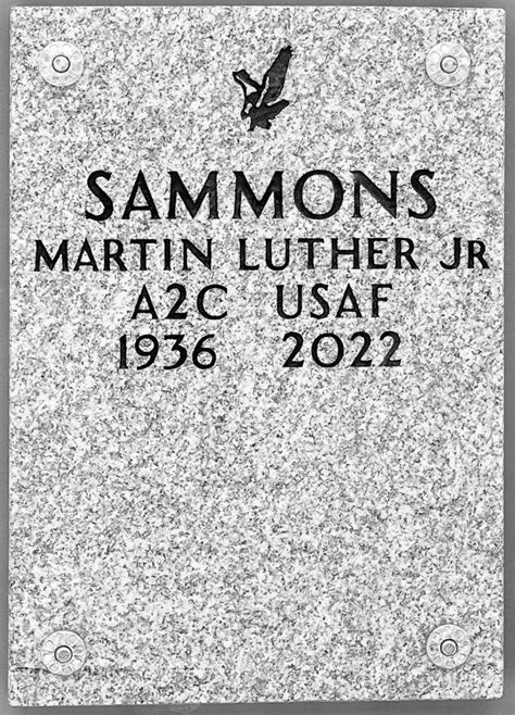 Martin Luther Sammons Jr Find A Grave Memorial