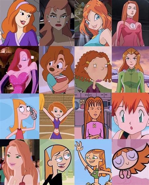 The Many Faces Of Cartoon Characters From Different Eras To Present In