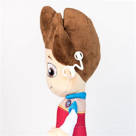 Plush Paw Patrol Ryder With Hearing Aids Or Cochlear Implant