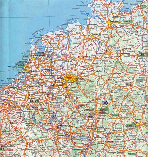 Michelin Map Europe 705