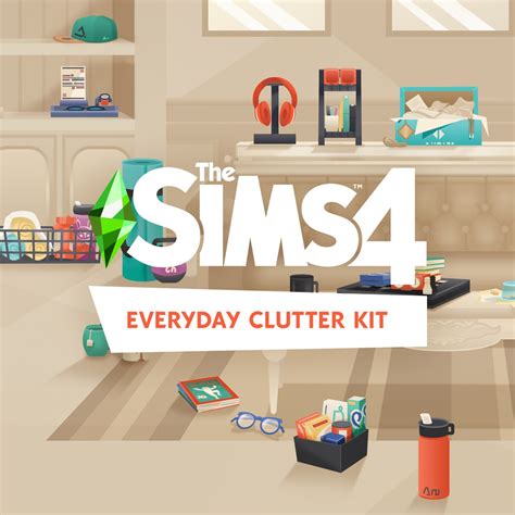 The Sims 4 Everyday Clutter Kit Release