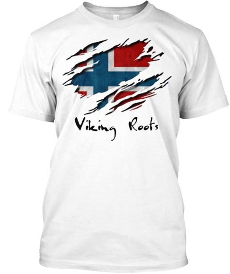 Viking Roots White T Shirt Front Camisetas Crossfit Camisetas Estampadas Camisetas