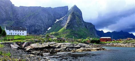 Reine Lofoten Land Of Midnight Sun Norway