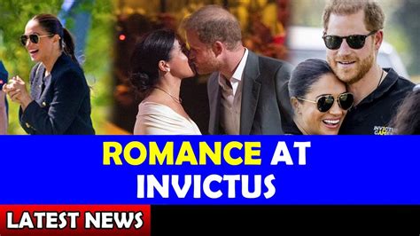 Meghan And Harry Get Romantic At Invictus Games Youtube