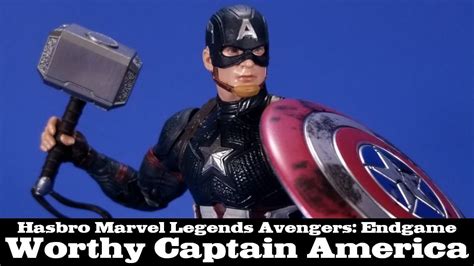 Marvel Legends Worthy Captain America Avengers Endgame Power And Glory