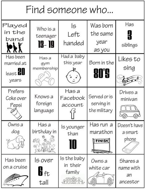 17 Best Images About Ice Breaker Games On Pinterest Bingo Games For