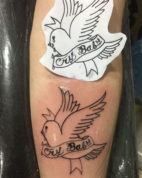 Crybaby Lil Peep Tattoos Sleeve Tattoos Half Sleeve Tattoo