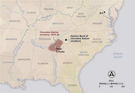 Eastern Cherokee Map Primelasopa