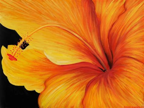 Georgia o'keeffe inspired flower paintings. O'Keeffe Golden Hibiscus | O keeffe paintings, Georgia ...
