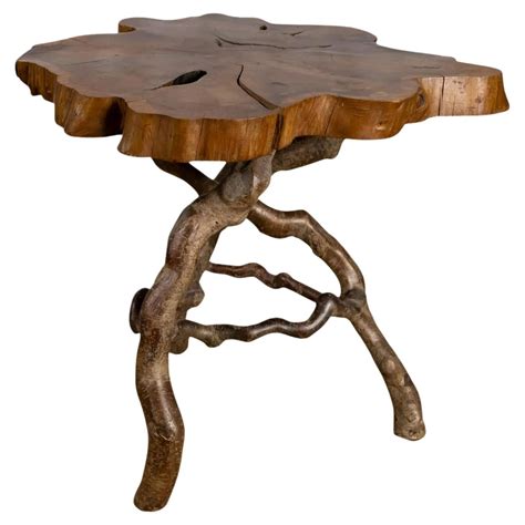 Organically Shaped Tree Root Side Table France 20th Century At
