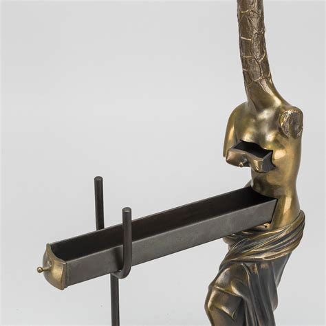 Salvador Dali Sculpture Bronze Signed And Numbered 3391500 Venturi